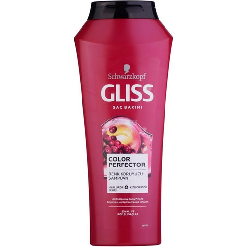 شامپو موی رنگ شده گلیس ا Gliss red shampoo for colored hair 500ml