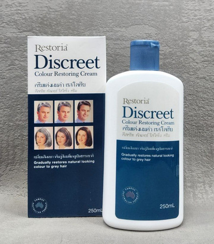کرم رفع سفیدی مو دیسکریت Discreet حجم ۲۵۰ میلی لیتر