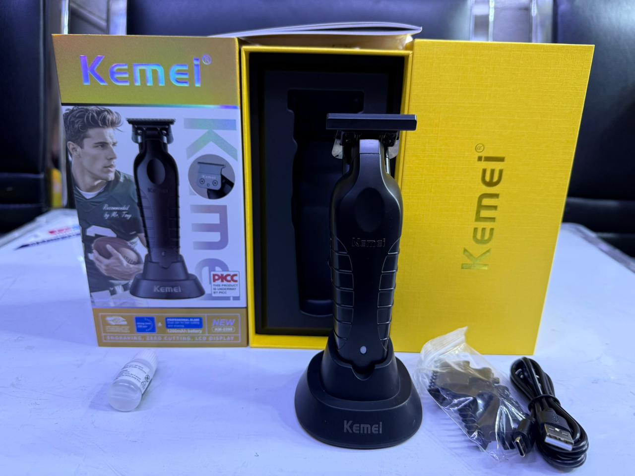 ماشین اصلاح کیمی Kemei مدلkm-2299 استند دار